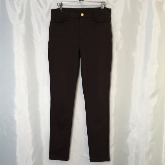 MICHAEL KORS BROWN SKINNY LEG PANTS    SIZE 6 - Picture 1 of 12